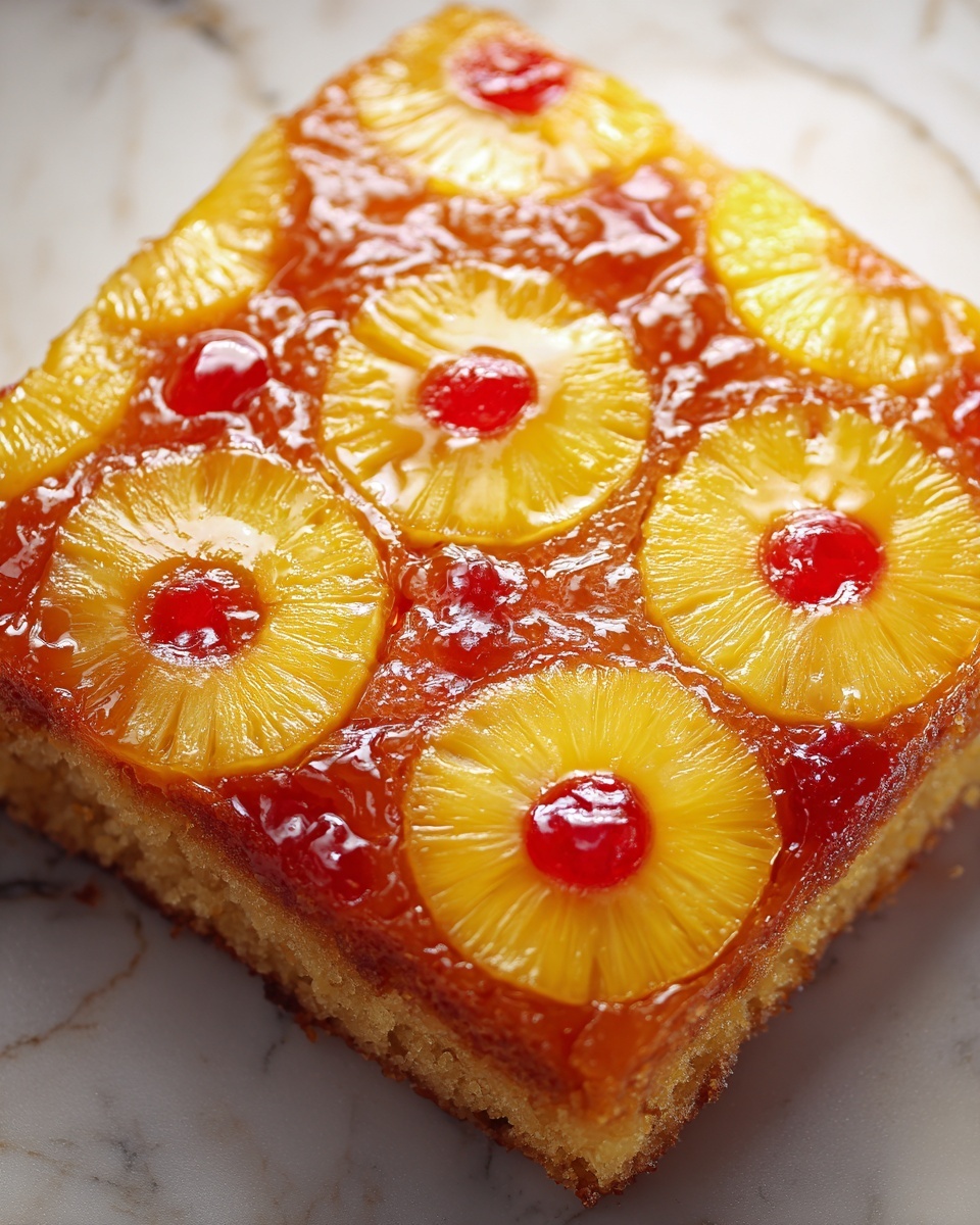 Easy Pineapple Upside Down Cake Recipe - Recipe Image
