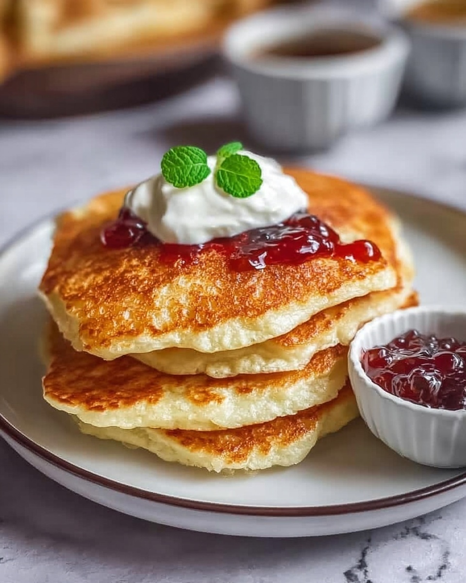 Russian Blini (Crepes) Recipe - Recipe Image