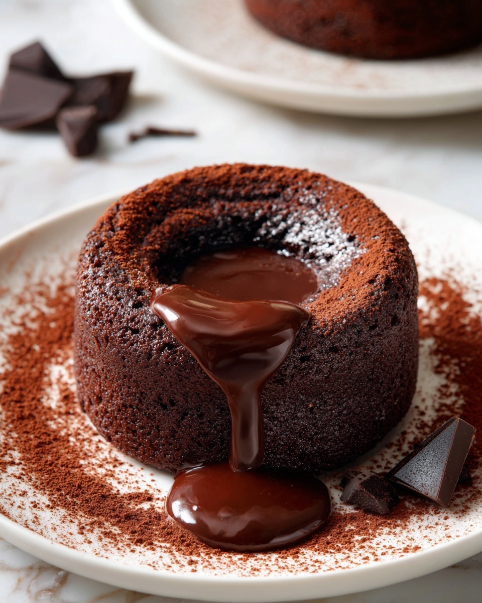 Easy Chocolate Lava Cake Recipe - Recipe Image