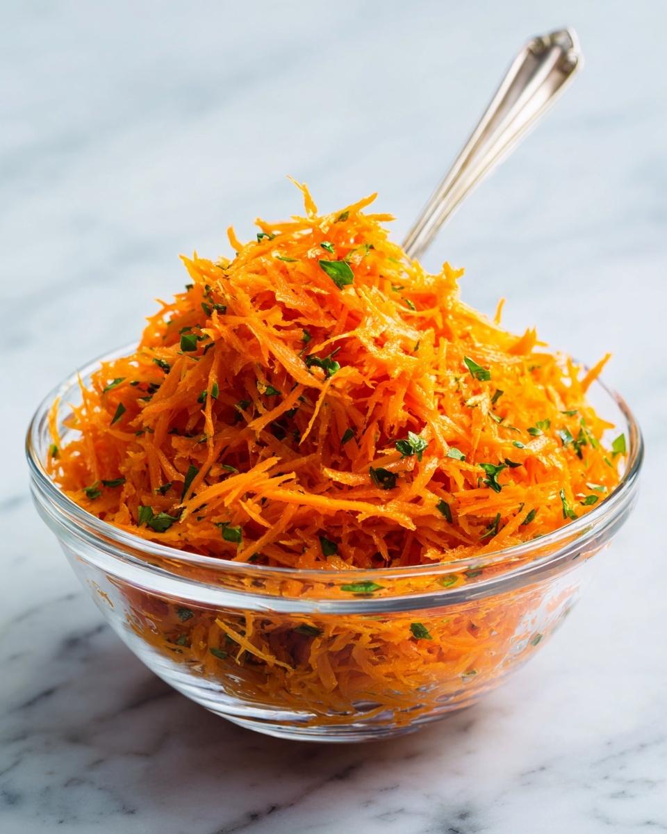 Grated Carrot Salad with Fresh Herbs and Cumin Dressing Recipe - Recipe Image