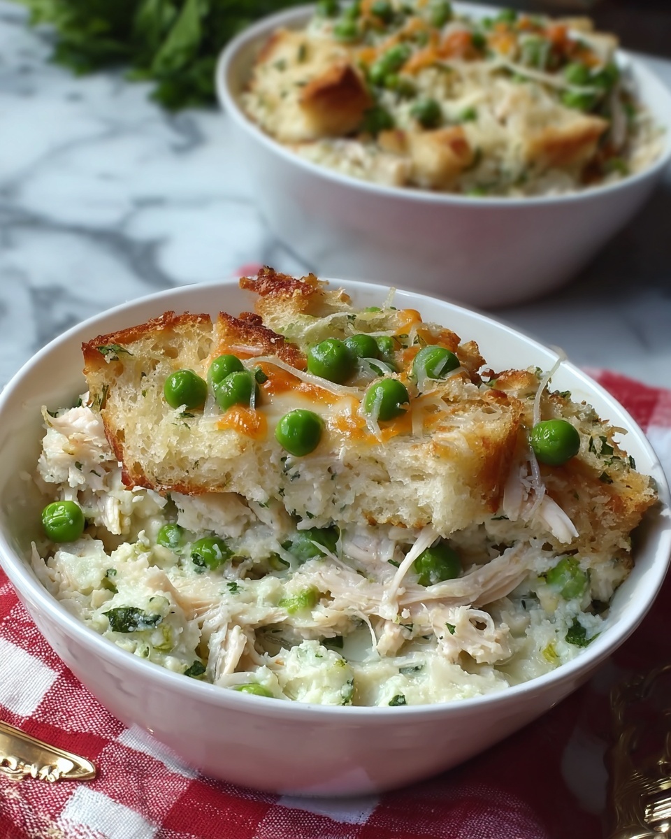 Chicken Salad Soufflé Casserole Recipe - Recipe Image