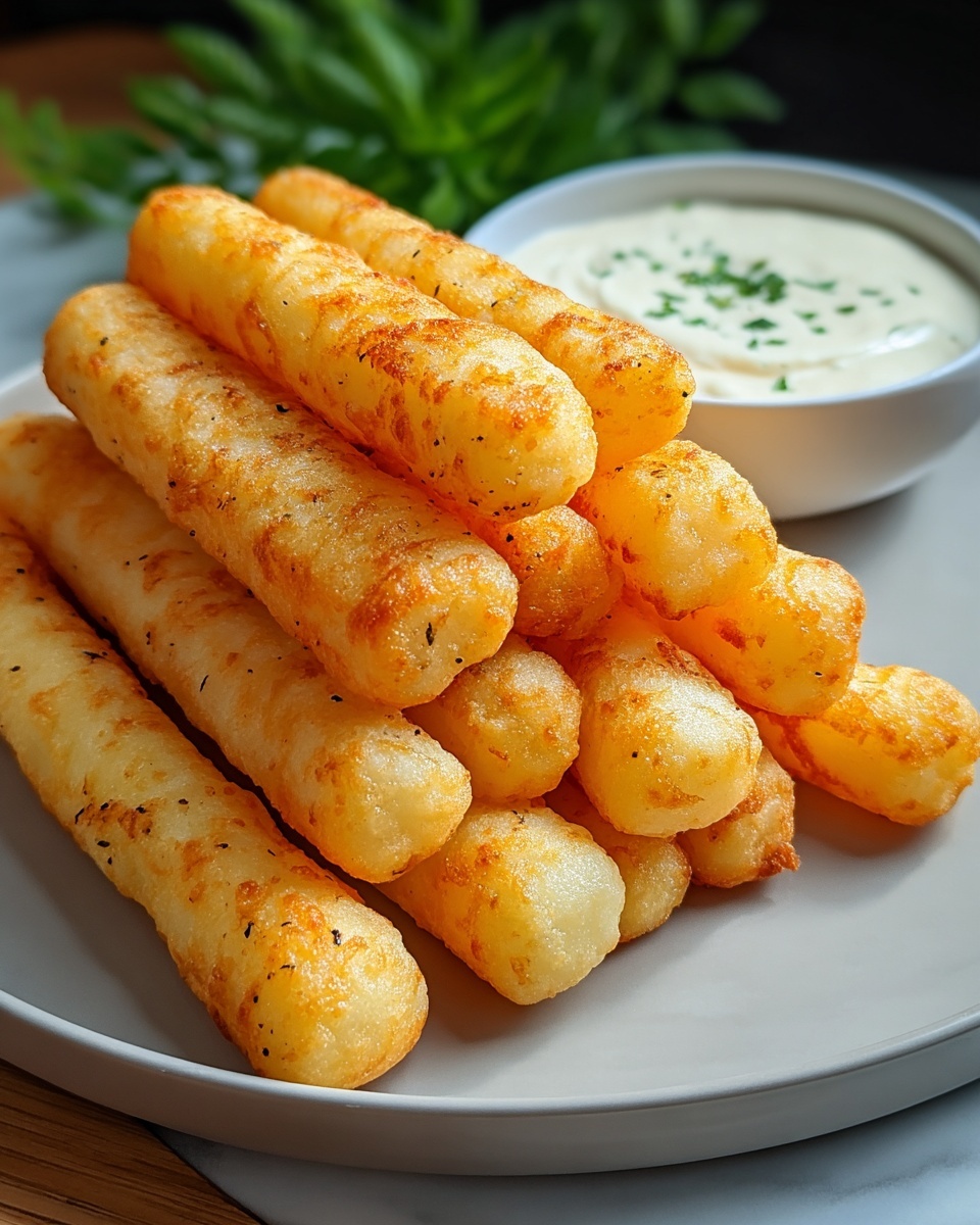 Potato Cheese Sticks Recipe - Recipe Image