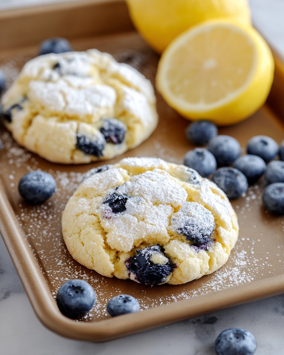 Blueberry Lemon Cookies Recipe - Recipe Image