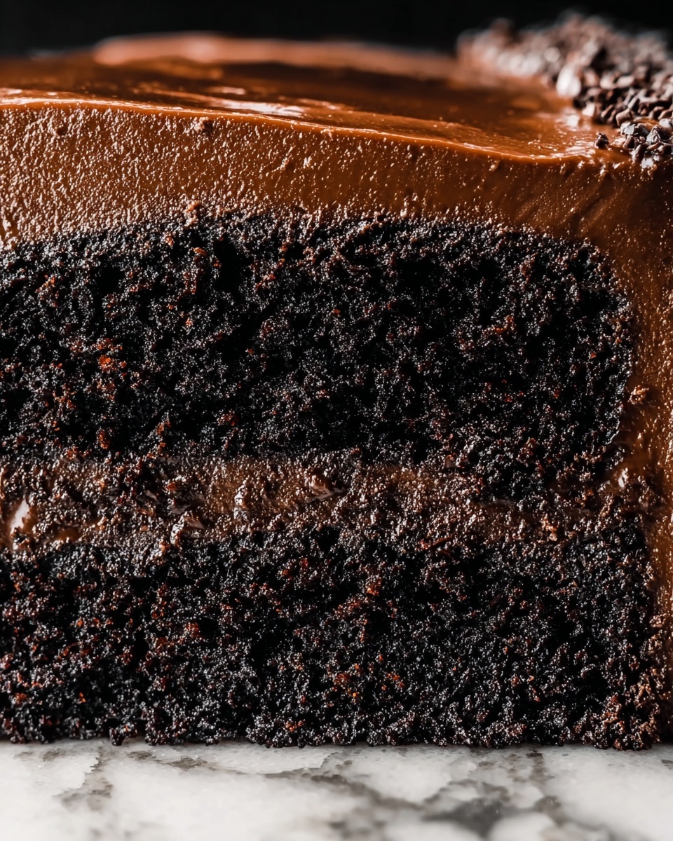 Black Cocoa Loaf Cake Recipe - Recipe Image