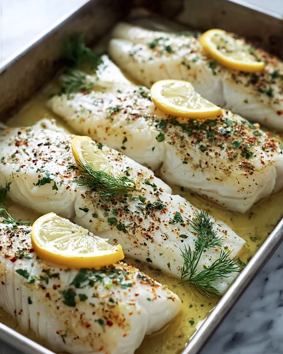 Lemony Steamed Fish Recipe - Recipe Image