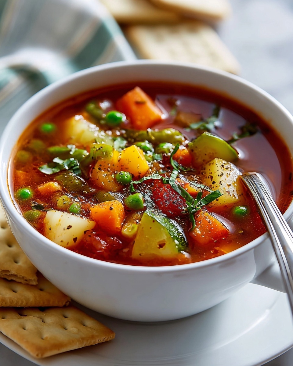Easy Vegetable Soup Recipe for a Healthy Meal Recipe - Recipe Image