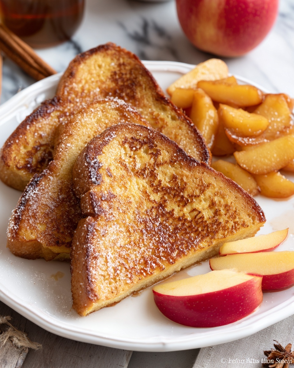 Cinnamon Apple French Toast Recipe - Recipe Image