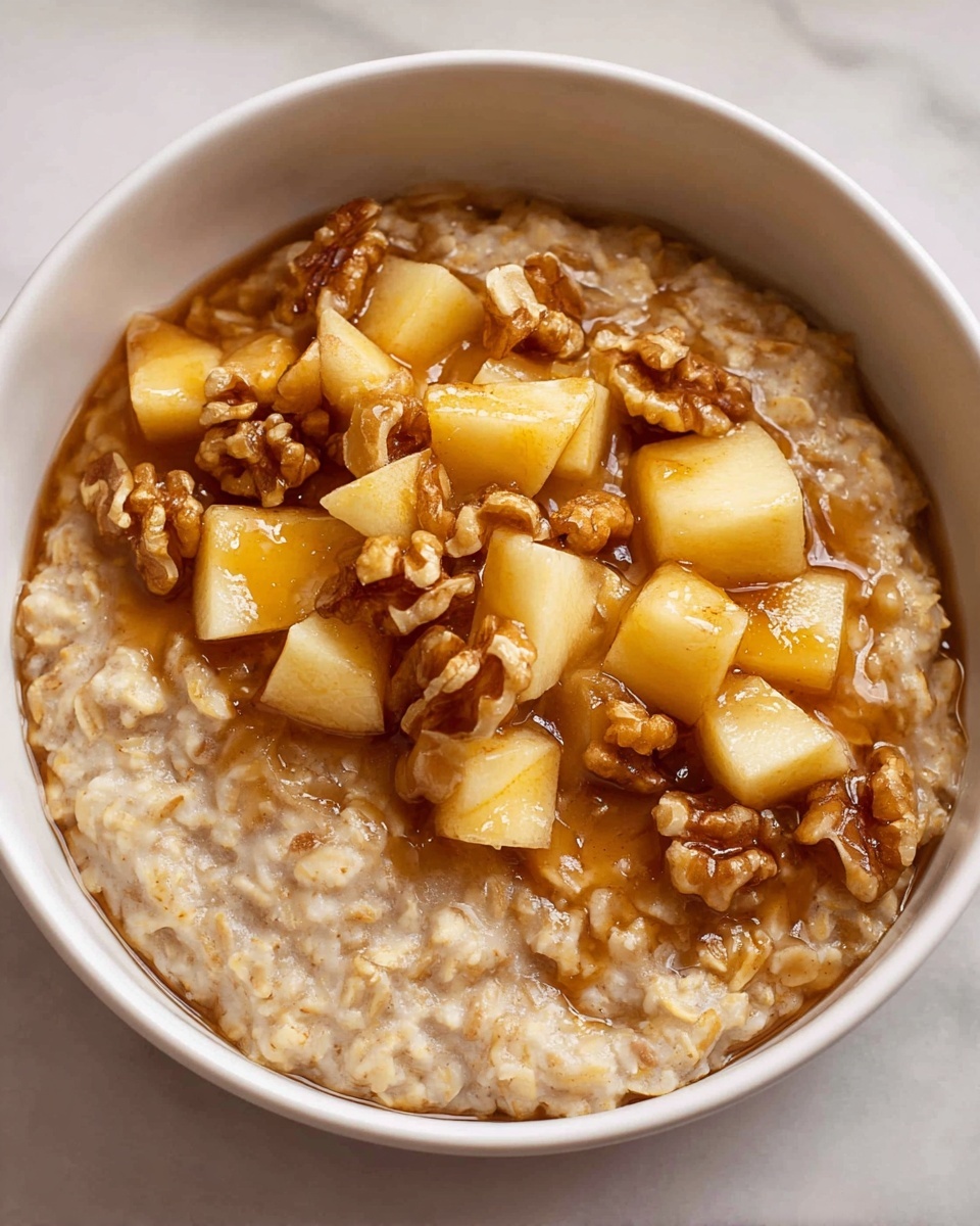 One Pot Apple Cinnamon Oatmeal Recipe - Recipe Image