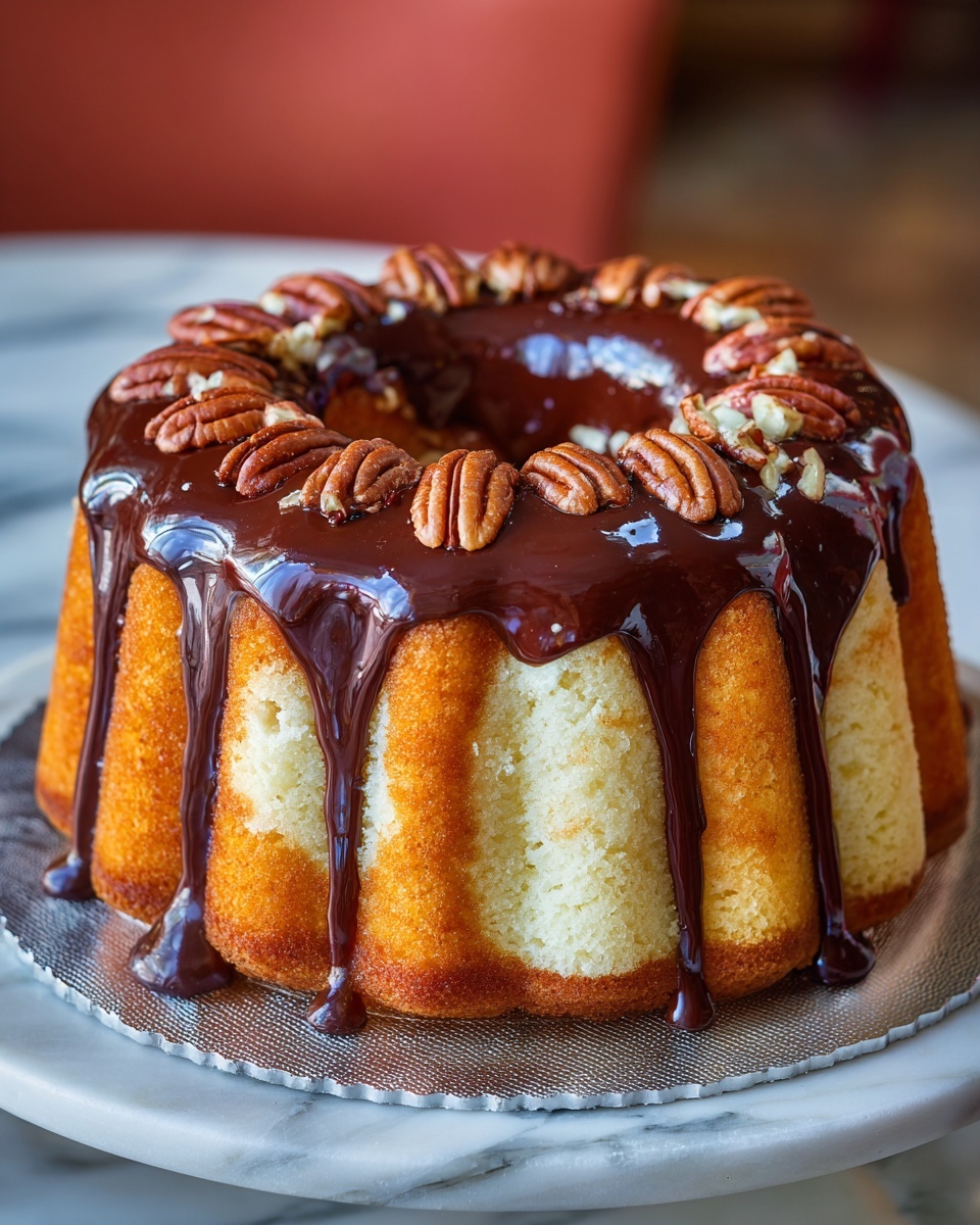 Caramel Pecan Bundt Cake Recipe - Recipe Image