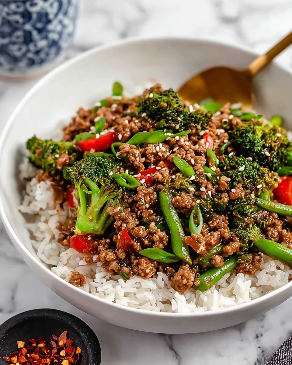 Teriyaki Beef Bowls Recipe - Recipe Image