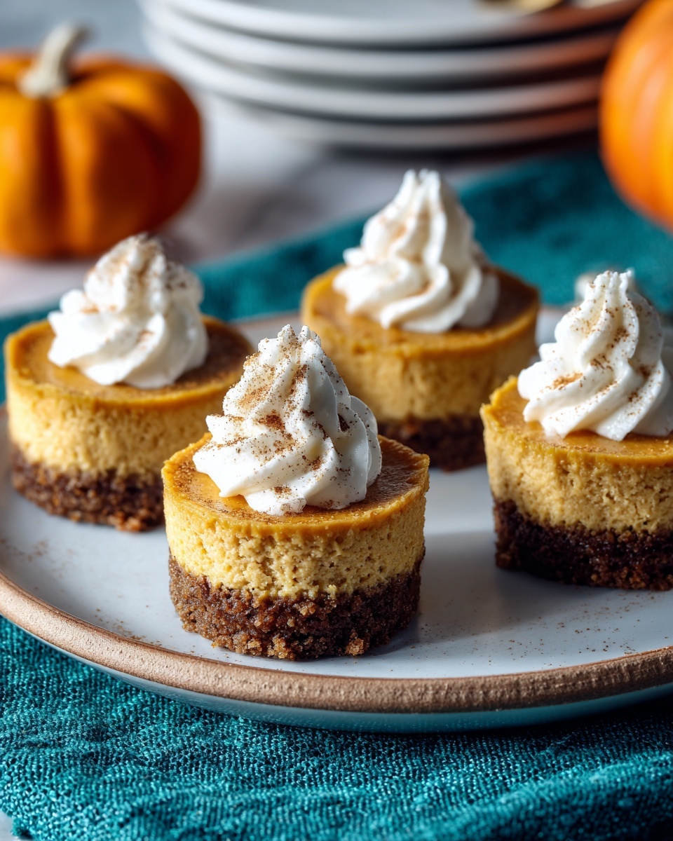 Best Mini Pumpkin Cheesecakes for Fall Fun Recipe - Recipe Image