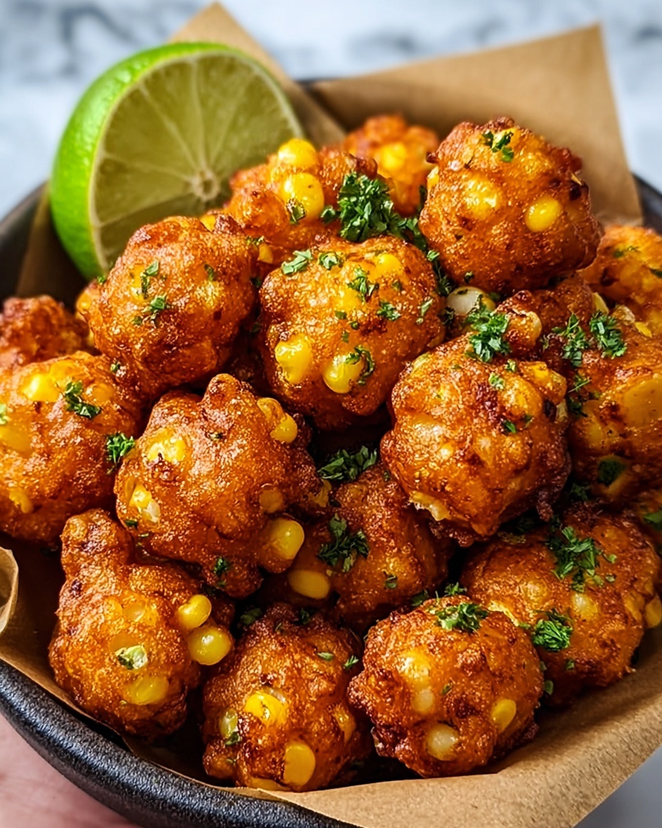 Mexican Street Corn Fritters Recipe - Recipe Image
