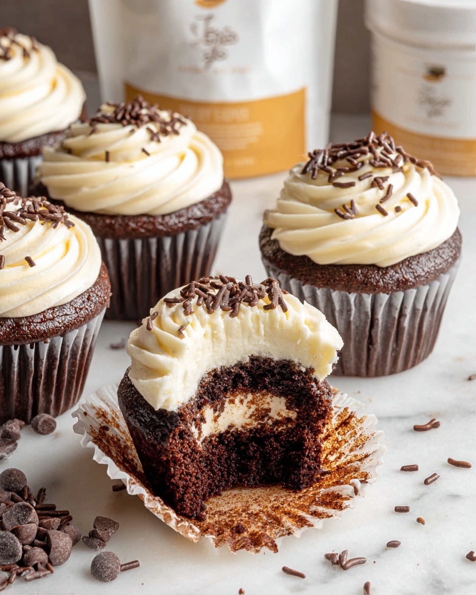 Chocolate Carrot Cake Cupcakes Recipe - Recipe Image