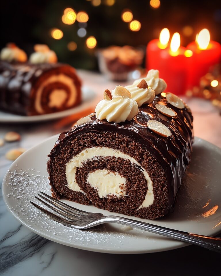 Yule Log Cake (Bûche de Noël) Recipe