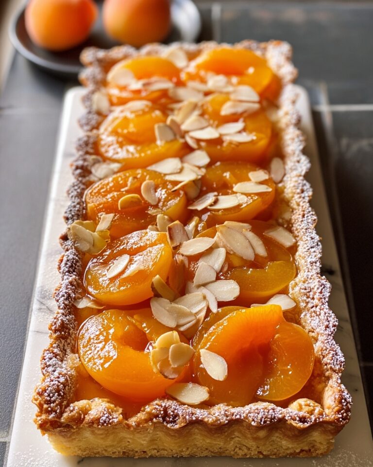 Apricot Almond Tart Recipe