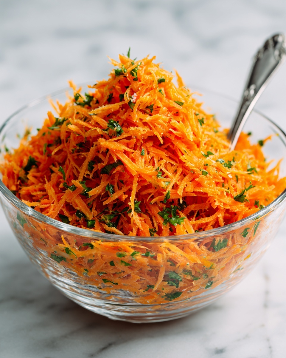 Grated Carrot Salad with Fresh Herbs and Cumin Dressing Recipe - Recipe Image