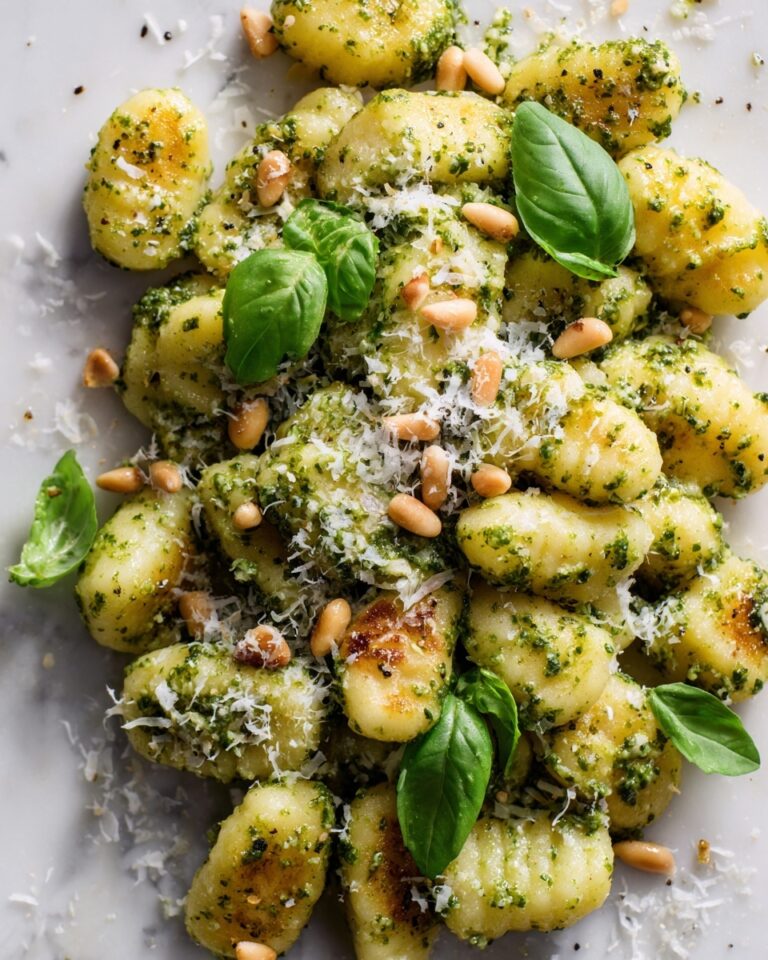 Creamy Chicken Pesto Gnocchi Recipe