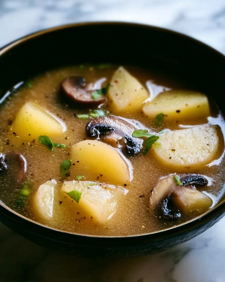 Mushroom Potato Soup Recipe