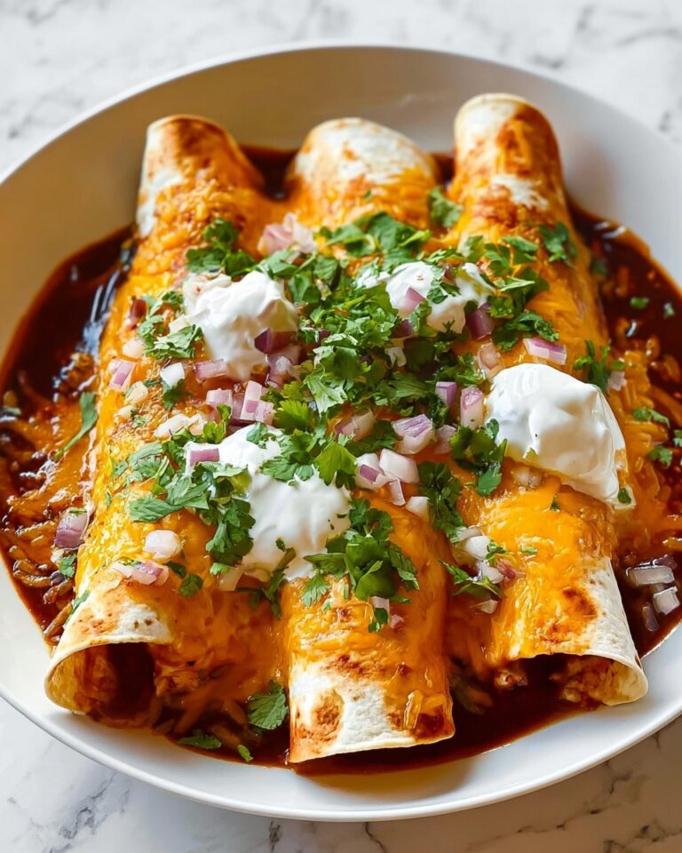 Homemade Easy Chicken Enchiladas Recipe