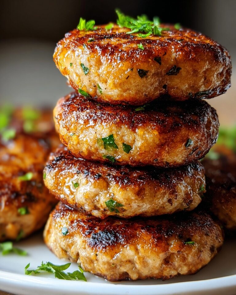 Air Fryer Chicken Rissoles Recipe