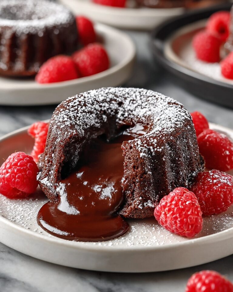 Mini Chocolate Lava Bundt Cakes Recipe