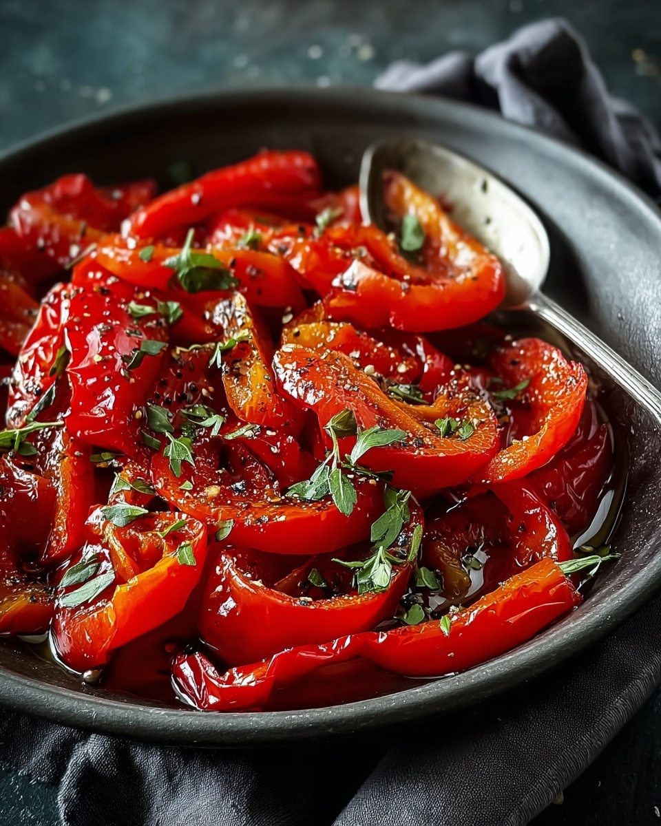 Roasted Red Pepper Salad: An Amazing Ultimate Recipe - Recipe Image