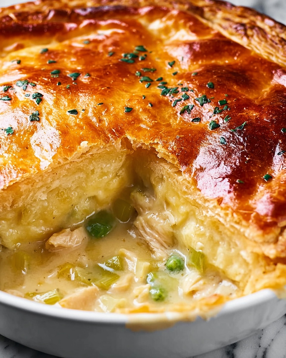 Chicken and Leek Pie Recipe - Recipe Image