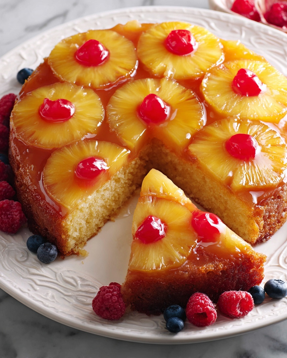 Pineapple Upside-Down Cake Recipe - Recipe Image
