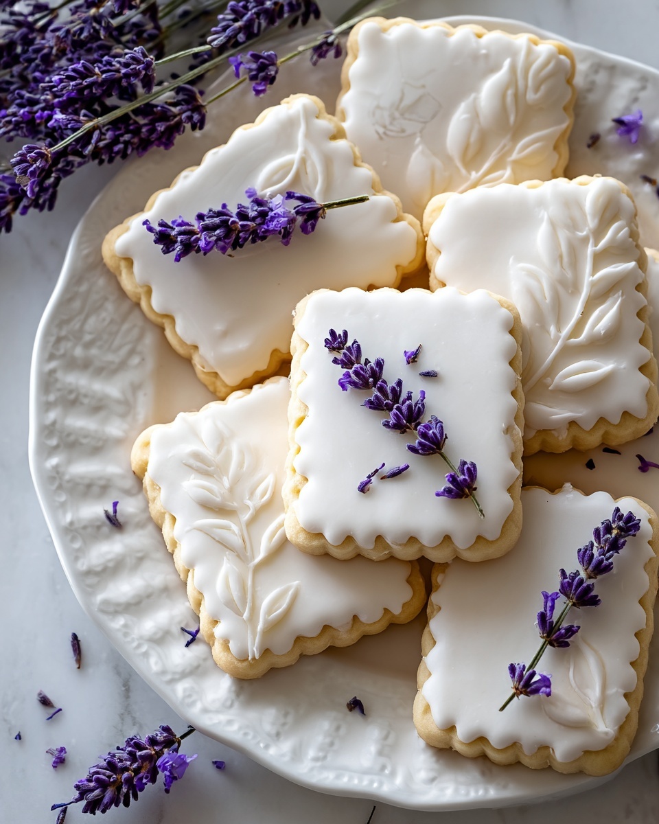 Lemon Lavender Cookies Recipe - Recipe Image