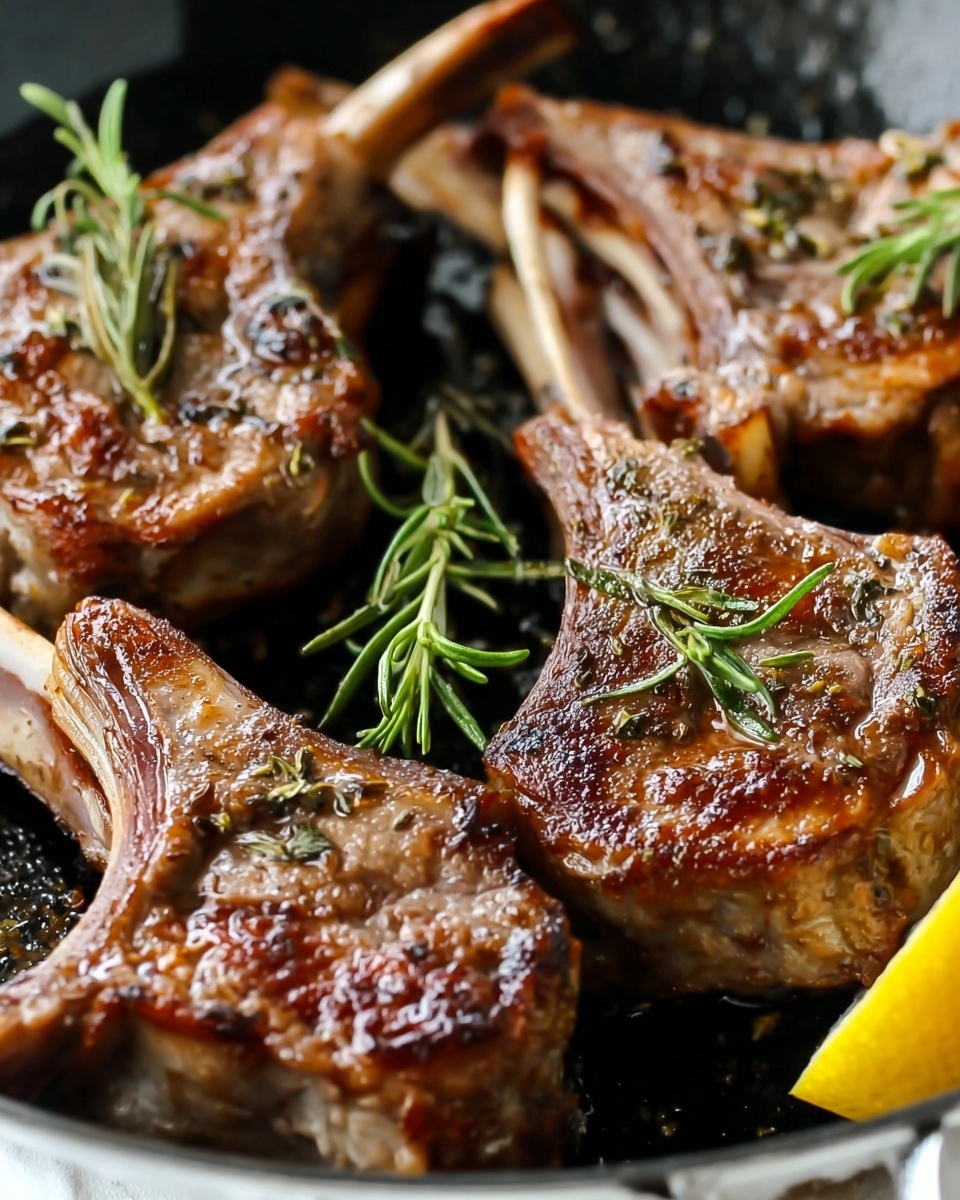 Rosemary Lamb Chops Recipe - Recipe Image