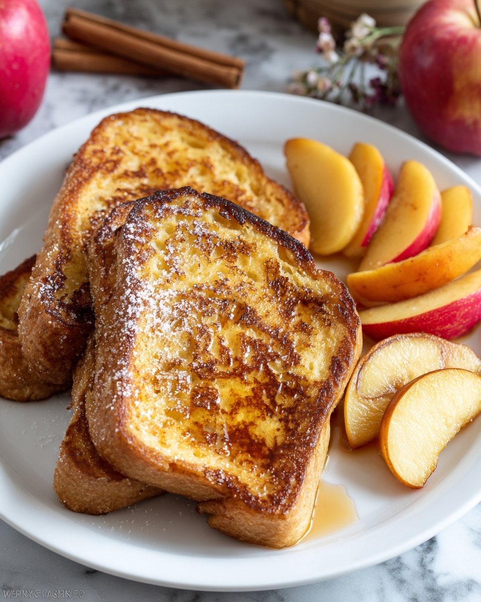Cinnamon Apple French Toast Recipe - Recipe Image