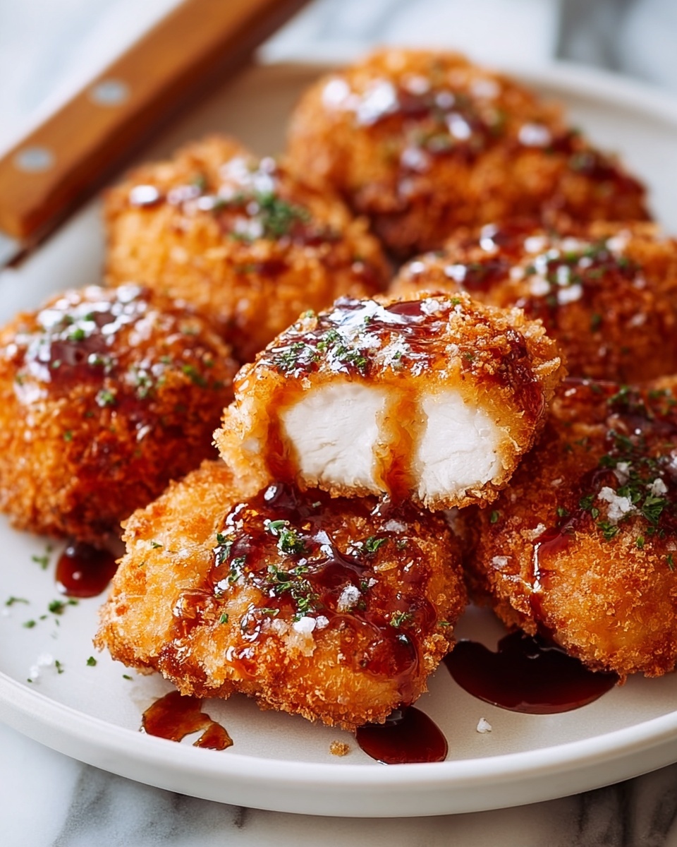 Baked Crunchy Hot Honey Chicken Recipe - Recipe Image