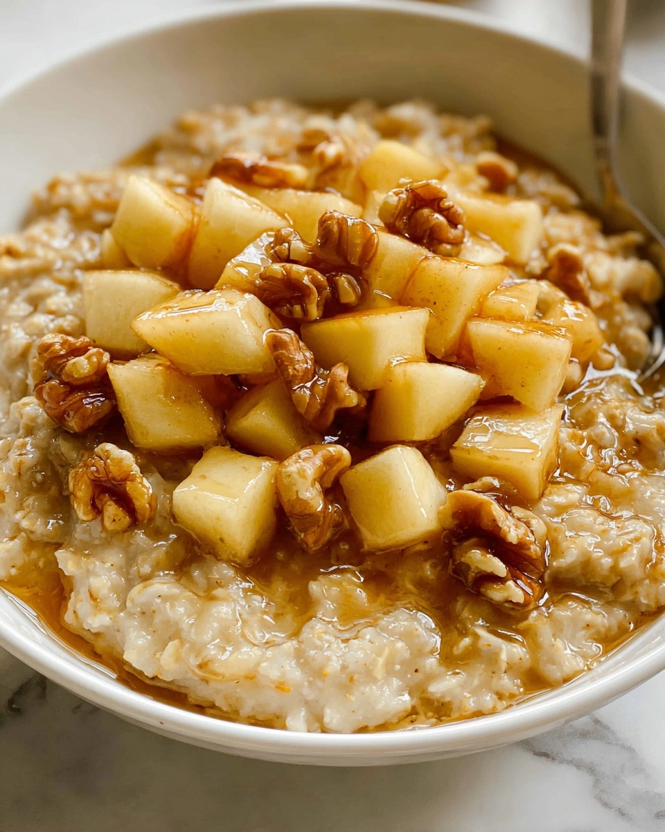One Pot Apple Cinnamon Oatmeal Recipe - Recipe Image