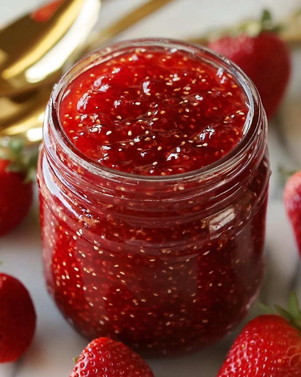 Quick and Easy Strawberry Jam Recipe - Recipe Image