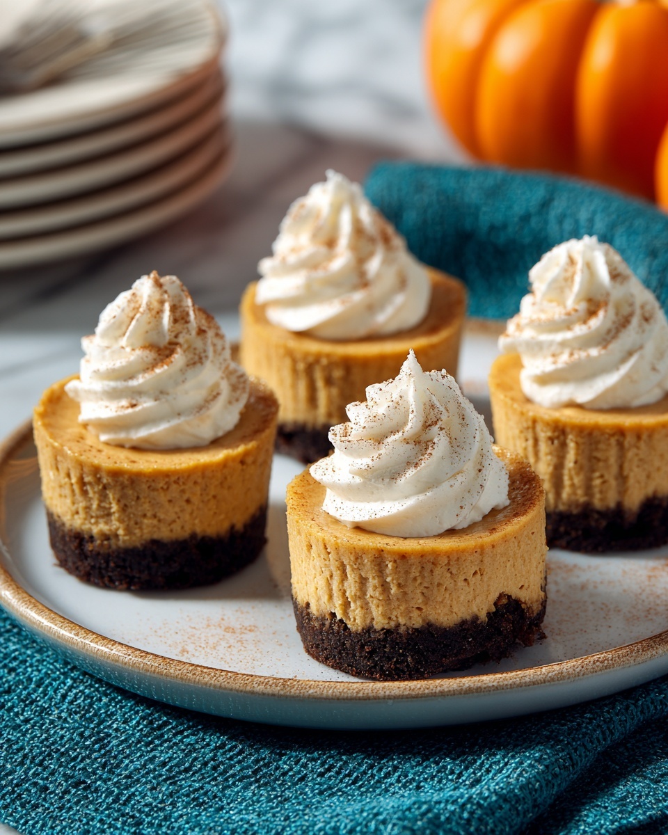Best Mini Pumpkin Cheesecakes for Fall Fun Recipe - Recipe Image