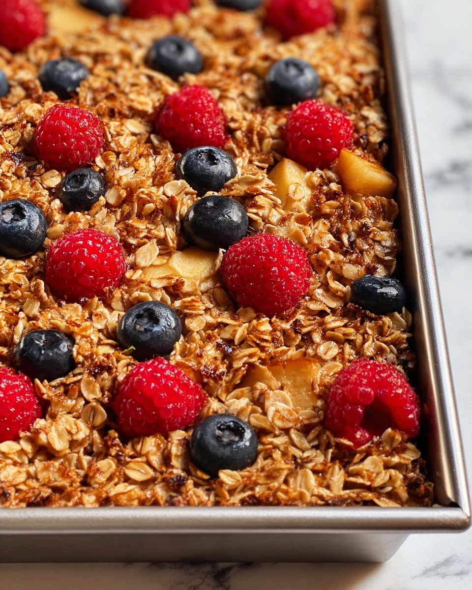 No-Flour, No-Sugar Oatmeal Breakfast Bake Recipe - Recipe Image