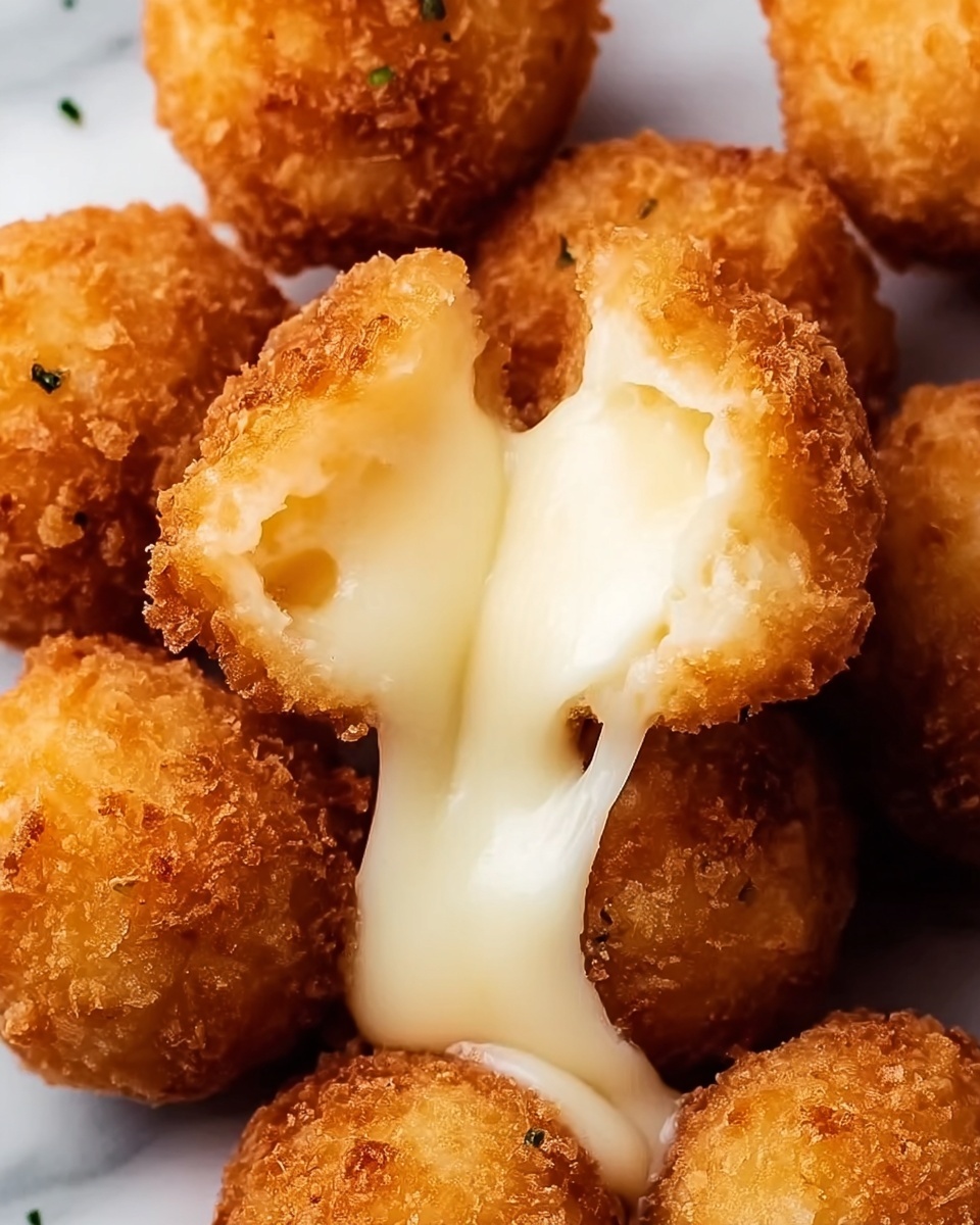 Crispy Fried Cheese Bites Recipe - Recipe Image