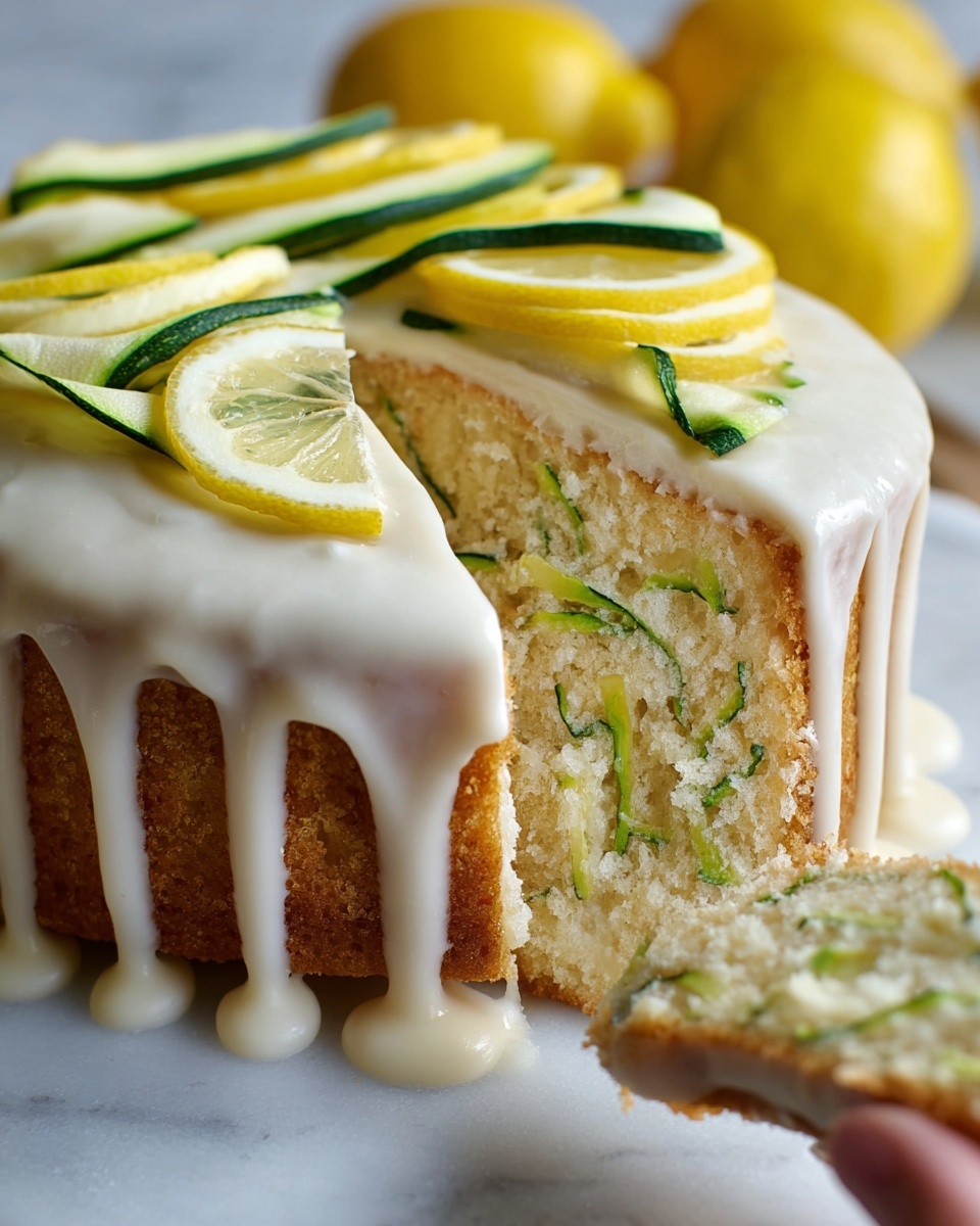 Lemon Zucchini Cake Recipe - Recipe Image
