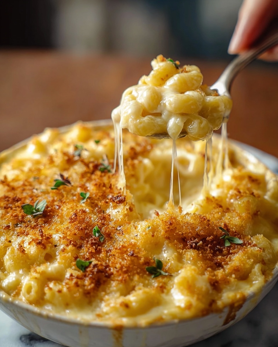Poblano Smoked Gouda Mac and Cheese Recipe - Recipe Image