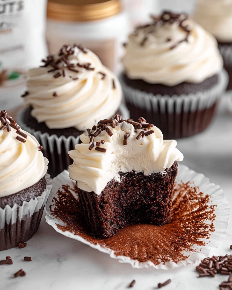 Chocolate Carrot Cake Cupcakes Recipe - Recipe Image