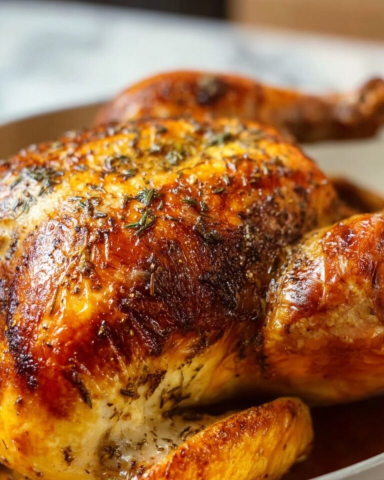 Best Roasted Turkey with Flavorful Herb Butter Recipe