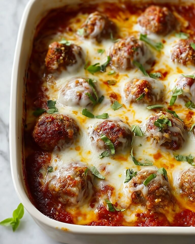 Dump and Bake Meatball Casserole Recipe