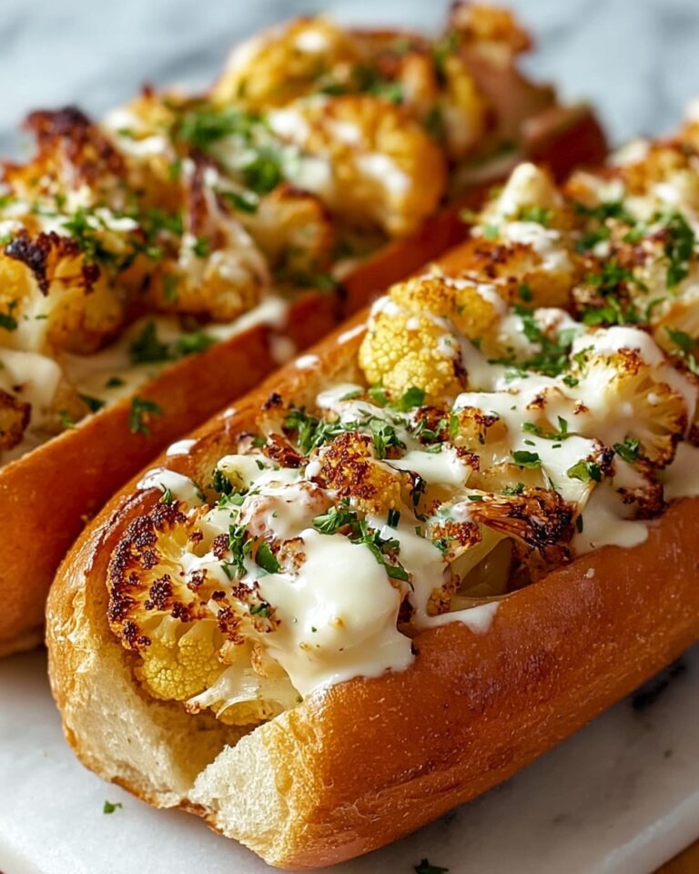 Crab Alfredo-Stuffed Garlic Bread Boats Recipe