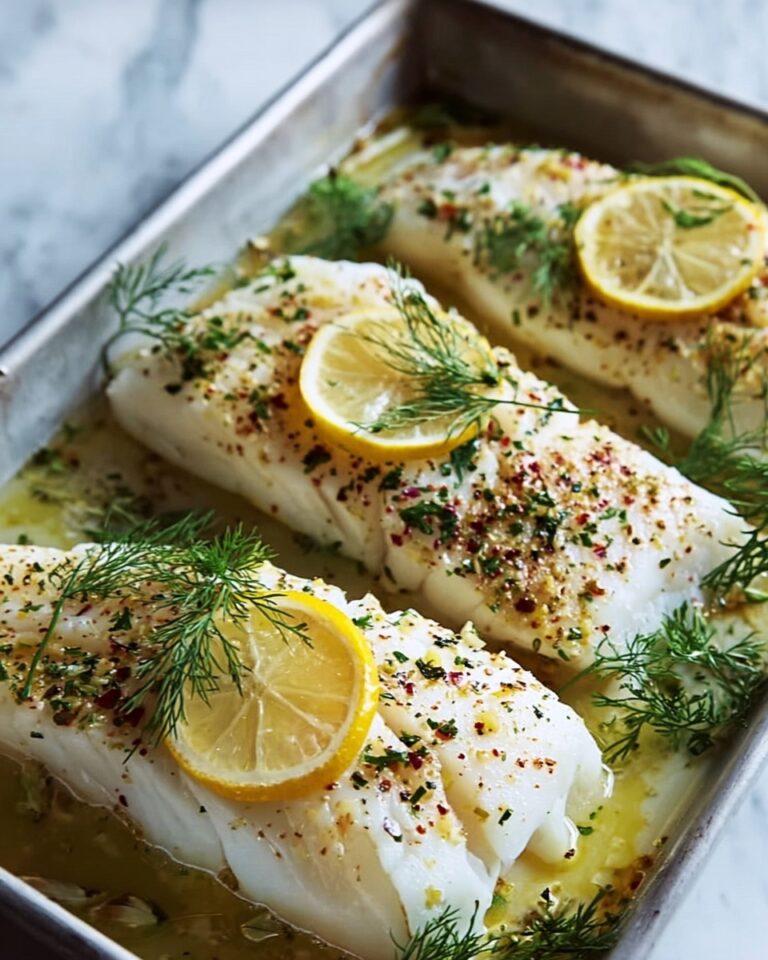 Lemony Steamed Fish Recipe