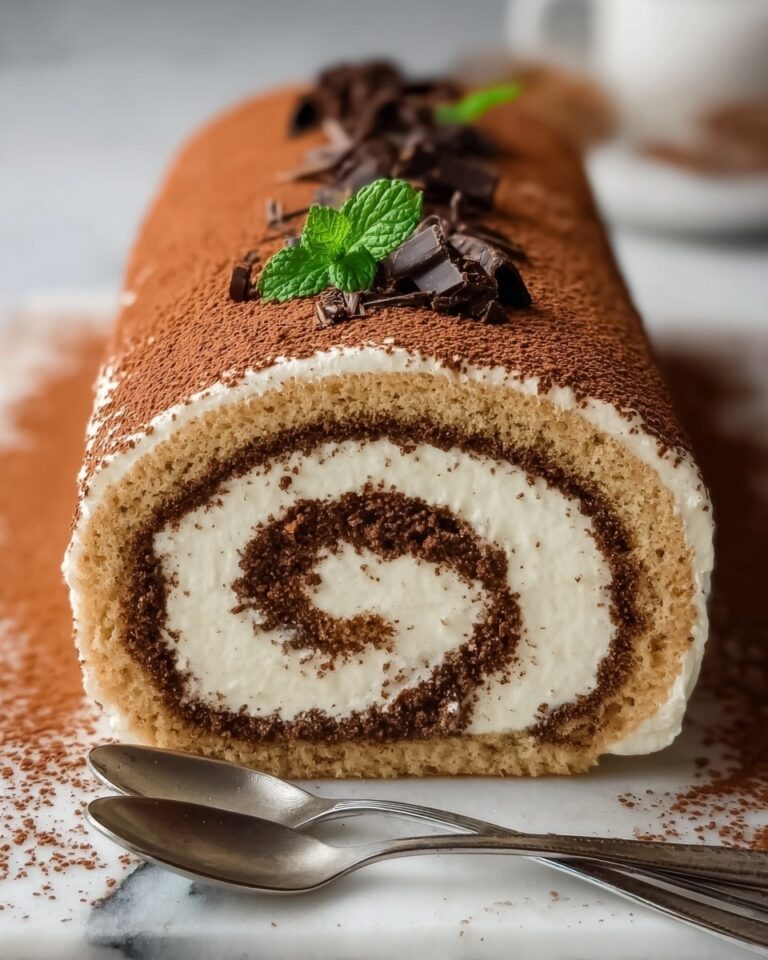 Tiramisu Swiss Roll Recipe
