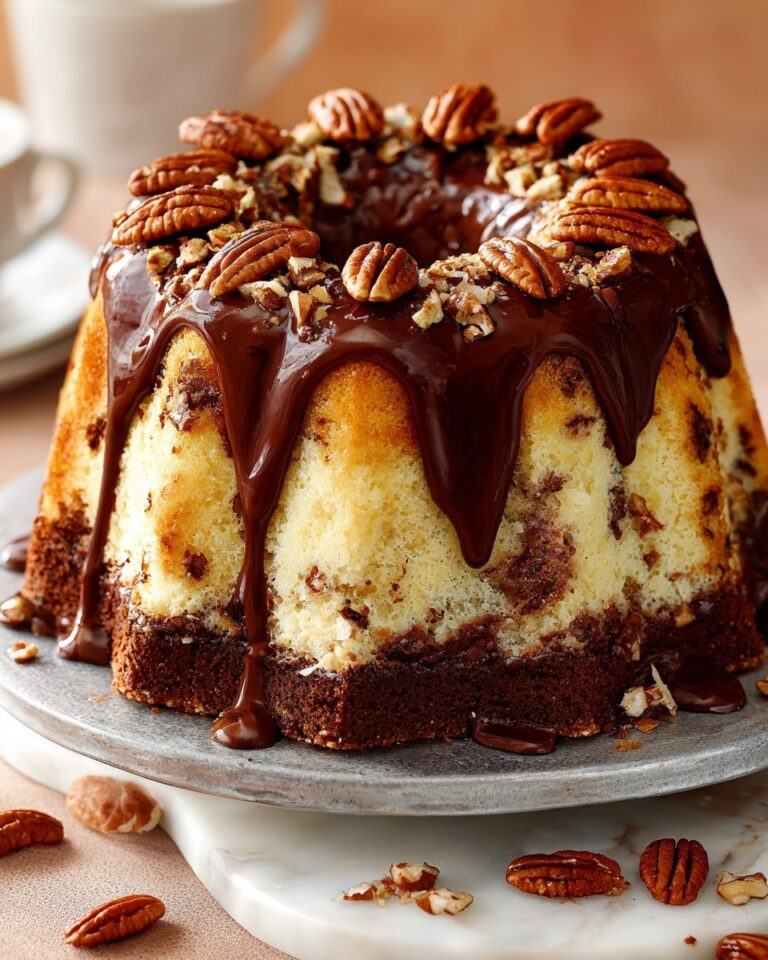 Caramel Pecan Bundt Cake Recipe