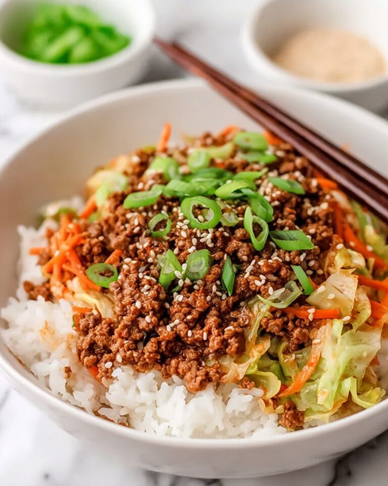 Easy Asian Ground Beef and Cabbage Stir Fry Recipe