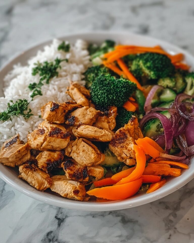 Healthy Chicken & Veggie Stir-Fry with Rice Recipe