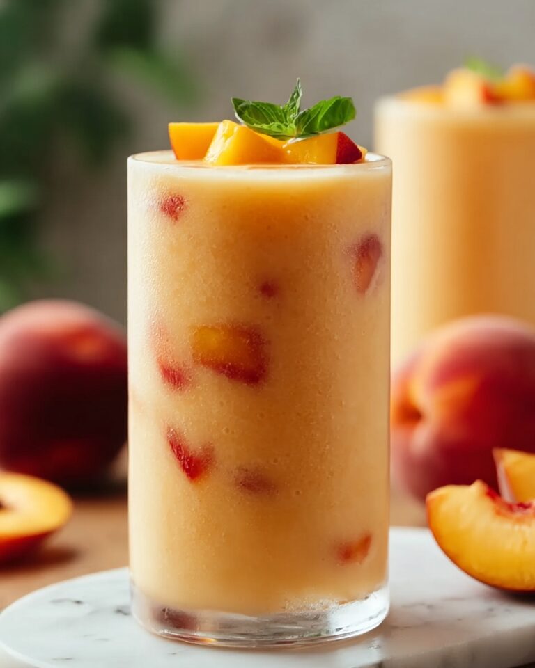 Iced Peach Colada Recipe