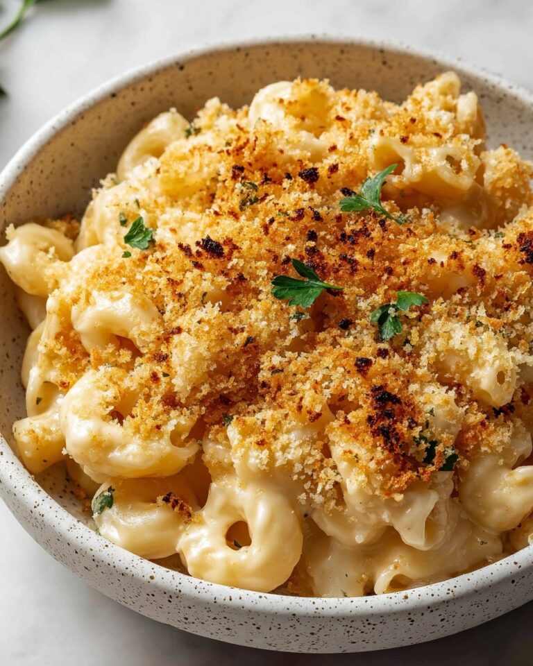 Garlic Parmesan Mac and Cheese Recipe